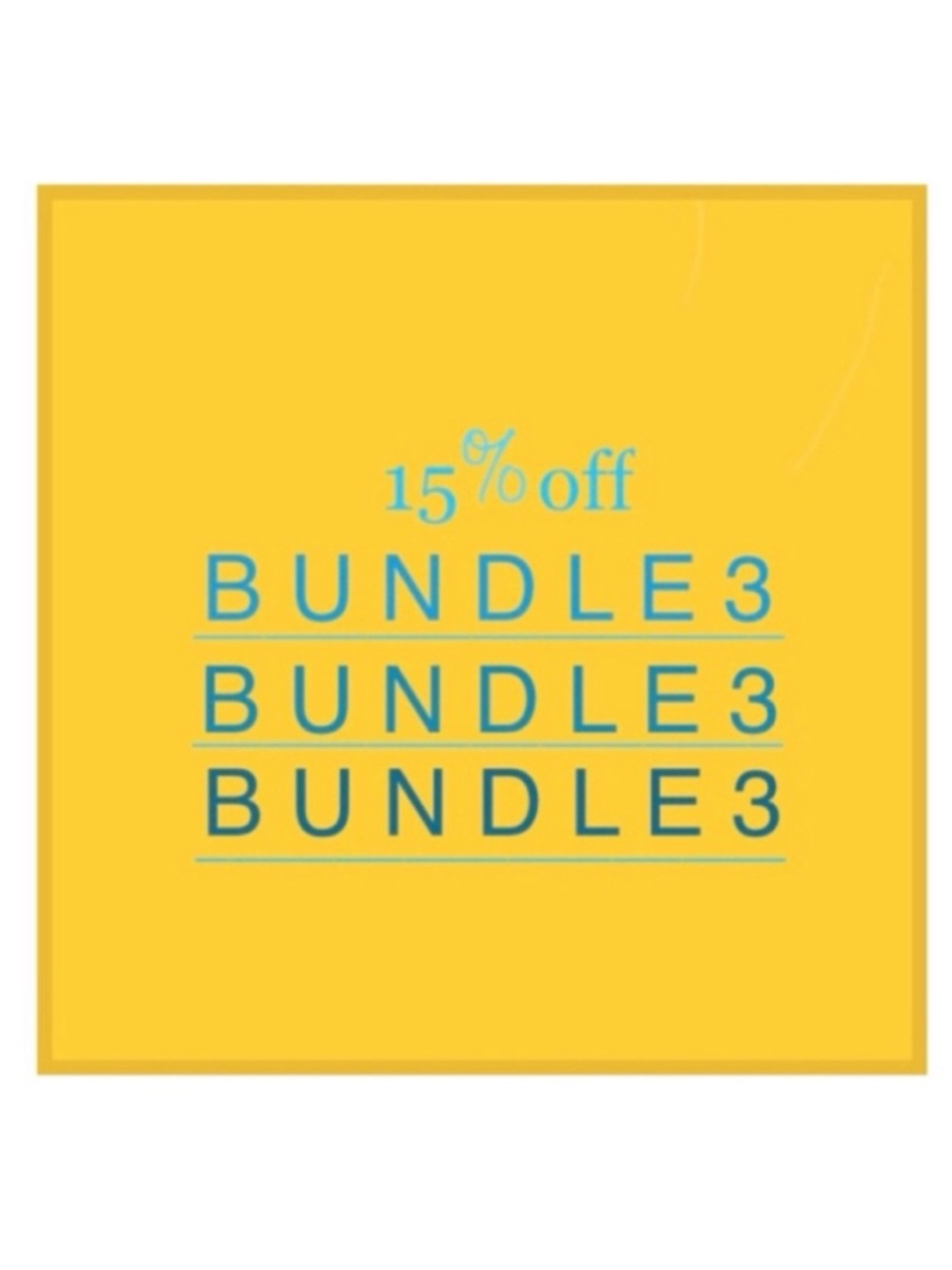 Bundle Discount!